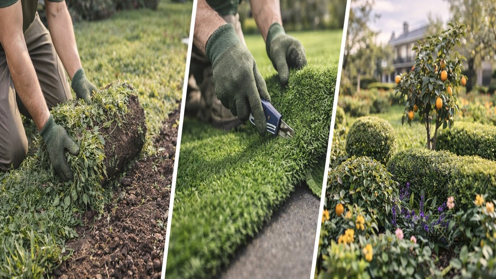 Service de plantation et gazon professionnel à Agadir – Verda.ma